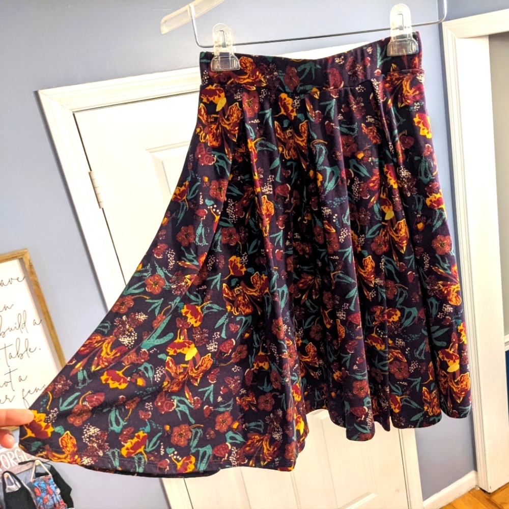 LuLaRoe Madison XS Fall Skirt